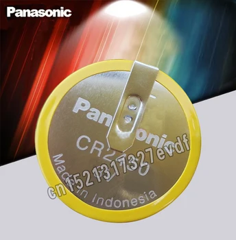 100KS/VEĽA Originálnych Panasonic CR2450 s kolíkmi gombíková 3V 2450 lítiová batéria