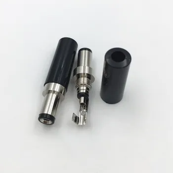 10Pcs Mosadz 5,5 x 2,5 mm / 5.5 x 2.1 mm / 4.0 x 1.7 mm / 3,5 x 1.35 mm DC Power Muž Plug Spájky Adaptér Zásuvky Jack DIY Konektor