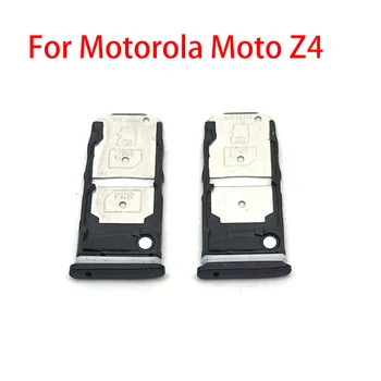10Pcs/Veľa, Mikro Nano SIM Karty Držiteľ Zásobník Slot Držiteľ Adaptér Pätice Pre Motorola Moto Z4 SIM Karty
