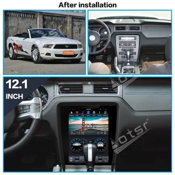 128GB Na Ford Mustang Android Rádio magnetofón 2010-Auto Multimediálny Prehrávač Stereo hlava jednotky PX6 Tesla GPS Navi Autoradio