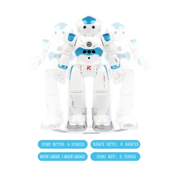 2 Farby Smart RC Robot Hračka Hovorí Tanec Robotov Pre Deti Diaľkové Ovládanie Robota Hračky Detí, Narodeniny, Vianoce Najlepší Darček