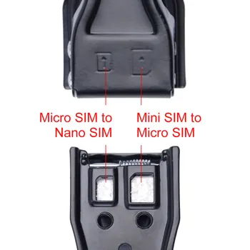 2019 Univerzálny Dvojitý 2 v 1 Mikro Nano SIM Karty Fréza Micro SIM Kartu Fréza Pre iPhone 7 8 X Samsung Karty Adaptéra Vyhadzovací Kolík