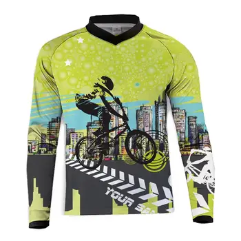 2020 Moto Jersey DH Off Road Horský Bicykel MTB Jersey MX Motocross Dresy maillot ciclismo hombre
