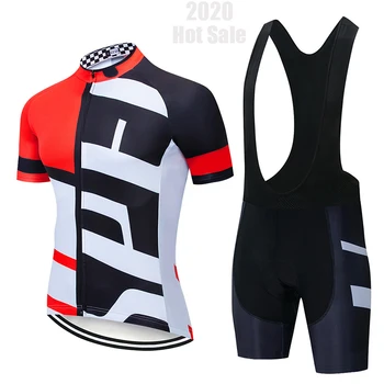 2021 TÍM RCC SKY Cyklistické oblečenie 19D Gél pad Šortky Cyklistický Dres nastaviť Ropa Ciclismo Mens pro Maillot Culotte oblečenie