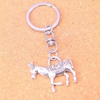 20Pcs somár burro Keychain Novinka Gadget Trinket Suvenír Vianočný Darček Keychain Drop Shipping