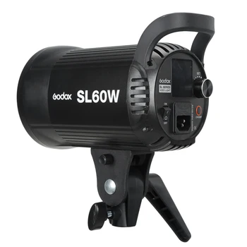 2x Godox SL-60W 60Ws 5600K Studio LED Continuous Foto Video Light + 2x 1.8 m Ľahký Stojan + 2x Softbox 60x90cm LED Svetla Kit