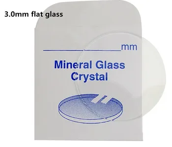 3.0 mm Hrubé Sledovať Kryštály Minerálne Sklo Ploché Sklá 24,1 mm - 45mm, Crystal Časť