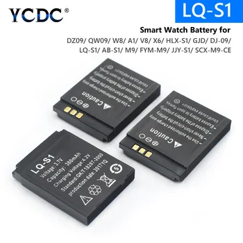 3,7 V 380MAH Batérie Pre LQ-S1 AB-S1 LQ-A1 JHCY-S1 LQ-A1 Smart Hodiniek Výmena Batérie Smartphone, GPS +sledovacie číslo