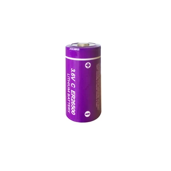 4Pcs ER 26500 ER26500 3.6 V, 9000mAh 9A Batérie Lítium-C Li-SOCl2 kontakty batérie Superior LR14 R14P C 1,5 V Batterie