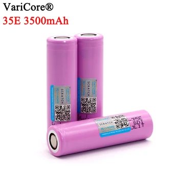 6-40PCS VariCore 35E pôvodné 18650 napájanie lítiová batéria 3500mAh 3,7 v 25A vysoký výkon INR18650 35E Adaptér pre náradie.