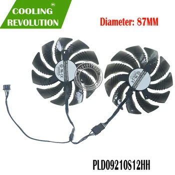 87MM PLD09210S12HH DC12V CELKOM 0,40 A 4PIN grafika ventilátor vhodný pre Gigabyte GTX 1660 Super GV-N1660 OC 6GD
