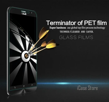 9H Tvrdeného Skla Premium Screen Protector Pre Asus Zenfone 3 ZE520KL 5.2 palce Proti Výbuchu Ochranný Film Veľkoobchod