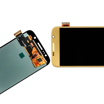 AAA+ Oled Samsung Galaxy S6 G920 G920F G920i Lcd Displej Dotykový Displej Digitalizátorom. s montážou rámu pre SM-G920F G920i LCD