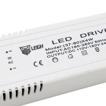 AC 180-265V LED Ovládač, 2 Výstupy 240mA Konštantný Prúd 20W*2 60W*2 Led Stropné Svietidlo Napájanie Osvetlenia Transformátory CE