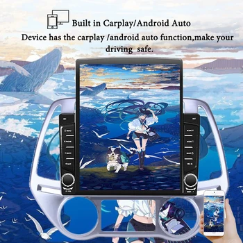 Android 10.0 IPS Multimediálny Systém Prehrávač, GPS Navigáciu Pre Hyundai I20 2010 2011 2012 2013 2Din Žiadne DVD Autoradio Auto