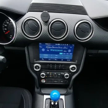 Android 10 4+128 GB Pre Ford Mustang - 2018 Auto Multimediálne Stereo Prehrávači DVD, GPS, Glonass Navigačné Rádio Stereo Hlava Jednotky