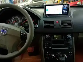 Android 2 din rádio-Volvo XC90 2004-2016 auto autoradio Tesla štýl stereo auto multimediálny prehrávač, GPS navigáciu, DVD prehrávač
