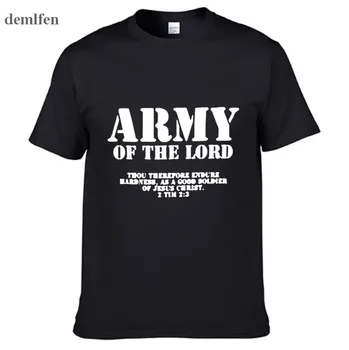 Armáda Pán Christian Ježiša Krista Mužov A Ženy, Páry Zodpovedajúce T-Shirt Román Štýl Vlastné Tlač Tričko Plus Veľkosť