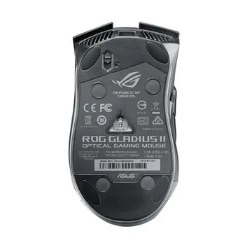 ASUS ROG Gladius II Aura Sync USB Káblové pripojenie Optickej Ergonomic Gaming Mouse s DPI cieľ tlačidlo 12000 DPI