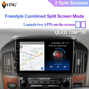 Bezdrôtové Carplay Pre Lexus RX300 XU10 1997-2003 Android Auto Multimediálne autorádio Video Navigácia GPS DSP Android10 Č 2din DVD