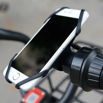 Bicykel Držiaka Telefónu MTB, Road Bicykli jazda na Bicykli Telefón Držiak Silikónové Gumy Cyklistické Príslušenstvo Motocyklov Smartphone Podporu