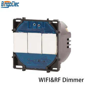 Bingoelec EÚ Štandard WIFI &RF 433.92 MHZ Dimmer Prepínač Časť Smart Home Automation Bezdrôtové Diaľkové zapnutie Svetla Časť