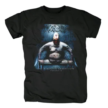 Bloodhoof Exodus Heavy Metalová Kapela black nové bavlnené tričko Ázijské Veľkosť