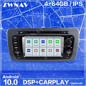 Carplay Android Displej GPS Navi Pre SEAT IBIZA 2009 2010 2011 2012 2013 Auta, Auto Rádio Audio Stereo Multimediálny Prehrávač Vedúci Jednotky