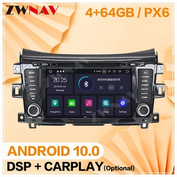 Carplay Na rok 2016 2017 2018 NISSAN NP300 Navara Android 10 Obrazovky Multimédiá Auto Audio Rádio GPS Navigácie Vedúci Jednotky