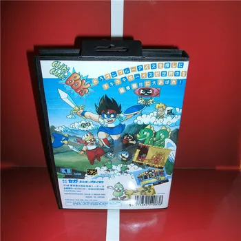 Chiki Chiki Chlapci Japonsko Kryt s box a príručka Pre Sega Megadrive Genesis, Video Herné Konzoly 16 bit MD karty