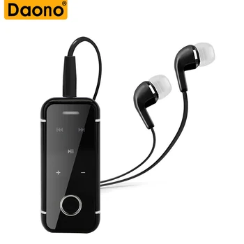 DAONO i6s Bezdrôtový Mini Bluetooth Headset Šport Auriculares odposluch Prenosné Slúchadlá, Klip bezdrôtové Slúchadlá