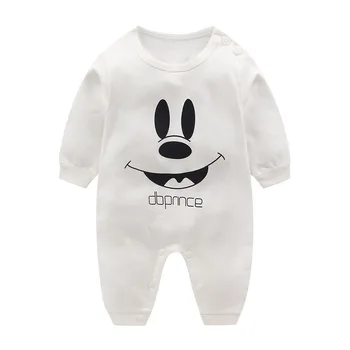 Disney Baby Remienky Chlapčeka Oblečenie Dievčatá Oblečenie Novorodenca Jumpsuit Zimné Mickey Oblečenie Cartoon Onesies Detské Oblečenie