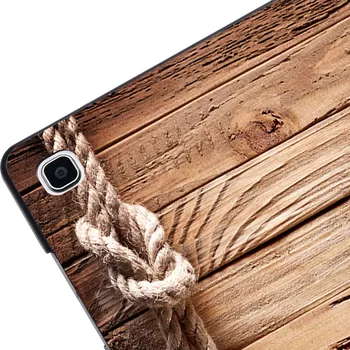 Drevo Zrna Tvrdé púzdro Kryt pre Samsung Galaxy Tab A A6 10.1