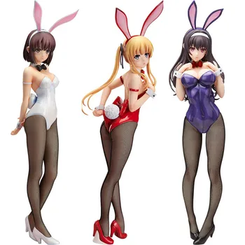Eriri Spencer Sawamura Bunny Ver. PVC Obrázok Saekano Ako Zvýšiť Nudné Priateľka Anime Obrázok Sexy Dievča Akcie Obrázok Hračky