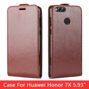 Flip Kožené puzdro na Huawei Honor 7C AUM-L41 5.7