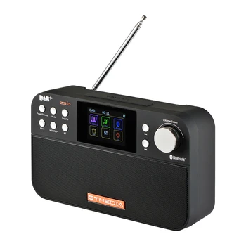 GTMEDIA Z3B Prenosné Rádio FM DAB stereo/ RDS Multi Band Rádio Reproduktor s LCD Displej Budík Podpora Micro SD TF Karty