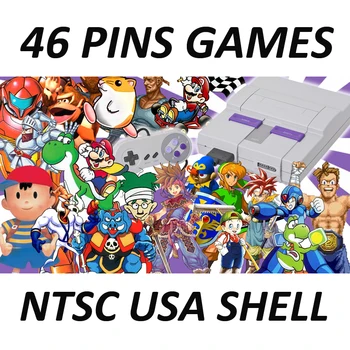 Horúce 16 Bitovým NTSC 46 Pin Veľké Sivé Hra Karty Pre USA Verzia Hra, Prehrávač, Video Herné Konzoly