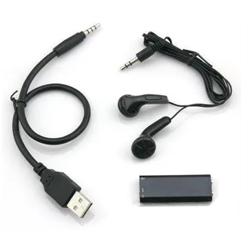 Huiton Mini 3 v 1 Stereo Hudby vo formáte MP3 Prehrávač 8GB Memory) Ukladacie Jednotky USB Flash Mini Digital Audio Najmenšie Hlasový Záznamník