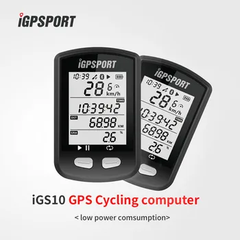 IGPSPORT IGS10 Cyklistické Počítač ANT+ Bluetooth 4.0 Wireless Športové GPS Počítač Nepremokavé IPX6 Bicykli Rýchlomer Požičovňa Senzor