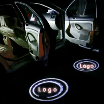 JURUS 2ks LED Dvere Auta Vitajte Svetlo Laserový Projektor Logo Pre Lifan x60 Zdvorilosť Led Ghost Tieň, Svetlo, Podsvietenie V Aute Svetlá