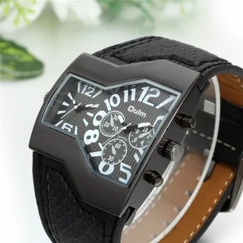 LANCARDO pánske Hodinky Top Značky Luxusné Quartz Hodinky Jedinečný 2 Malé Ciferníky Modrý Kožený Remienok Muž Náramkové hodinky Relojes Hombre
