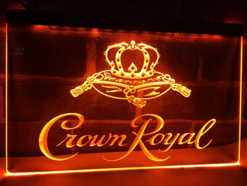 LE104 - Crown Royal Derby Whisky NR pivo Bar Svetlo Prihlásiť domova remeslá