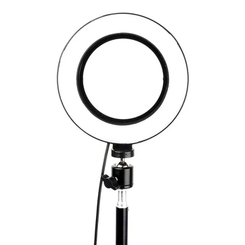 LED Prsteň Svetla Photo Studio Svetlo na Fotografovanie selfie krúžok Stmievateľné Video pre fotoaparáty Smartphone s Statív Držiaka Telefónu