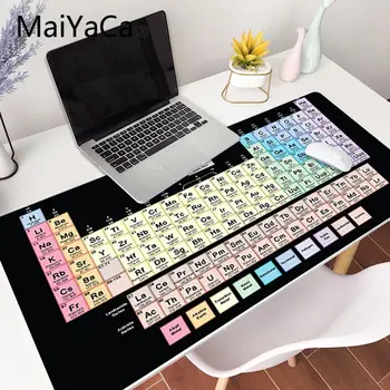 MaiYaCa periodickej tabuľke prvkov Office Hernú Podložku pod Myš, veľké podložku pod myš, počítač, Notebook Notebook mat pre gaming mousepad