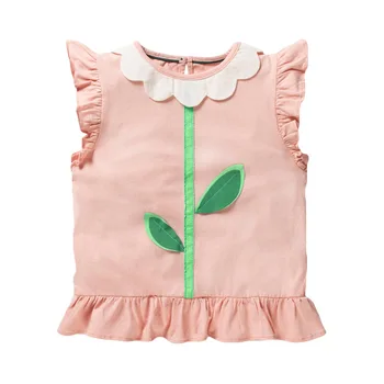 Malý maven košele jednorožec, Baby, Dievčatá Letné Tričko Pre detské Letné Deti Krátky Rukáv Bavlnené Oblečenie