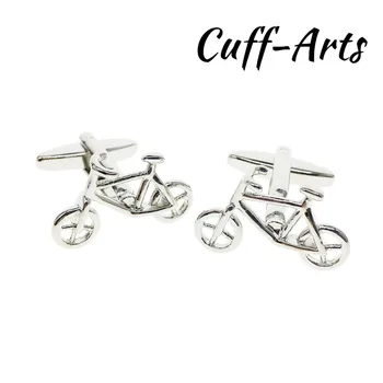 Manžetové gombíky pre Mužov Módne Retro Bike manžetové gombíky, Šperky, Módne Osobné Biycle podľa Cuffarts C10173