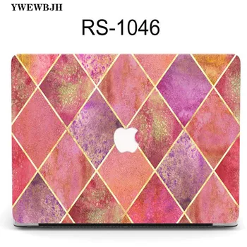 Maľované Notebook Prípad Pre Macbook Air Pro 11 13 15 palcov Biely atrament série Kryt pre mac book air 13.3 funda a1466 a1932 a2159