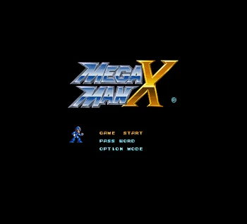 Megaman X 16 Bit Veľké Sivé Hra Karty Pre NTSC Hry Hráč