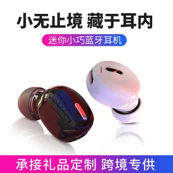 Mini In-Ear 5.0 Bluetooth, HiFi Slúchadlá Bezdrôtové Slúchadlá S Mikrofónom Športové Slúchadlá Stereo Handsfree Slúchadlá pre všetky telefóny