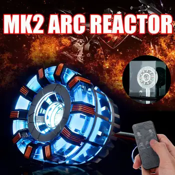 MK1/MK2 1:1 Mierke Arc Reaktora je Potrebné Zostaviť Reaktora USB LED Svetlo, Akčný Model Budovy Súpravy S Diaľkovým ovládaním Pre Dospelých